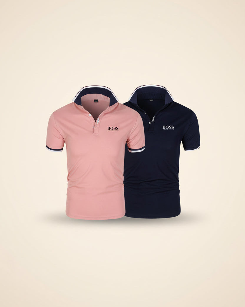 HB - Essential Ribbed Quarter-Zip Knit