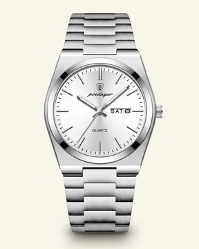 Steel Watch Emerald Dial