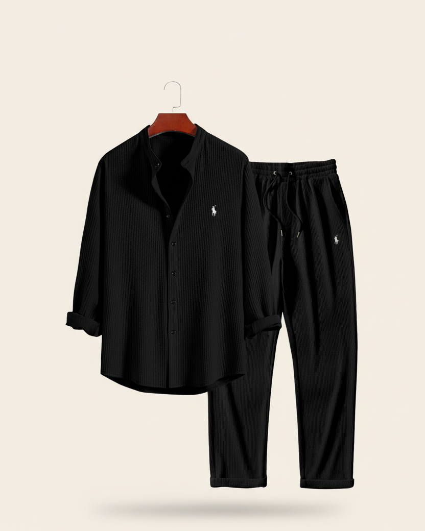 RL 'Amalfi' Resort Set - Premium Linen-Blend Duo