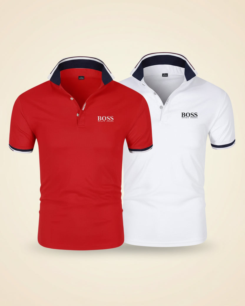 HB - Essential Ribbed Quarter-Zip Knit