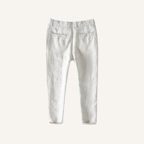 Calça Masculina de Linho Bianco Bege