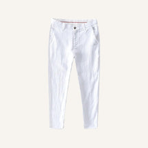 Calça Masculina de Linho Bianco Branca