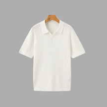 Camisa Polo Canelada Premium Sollome branco