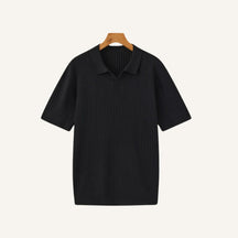 Camisa Polo Canelada Premium Sollome preto