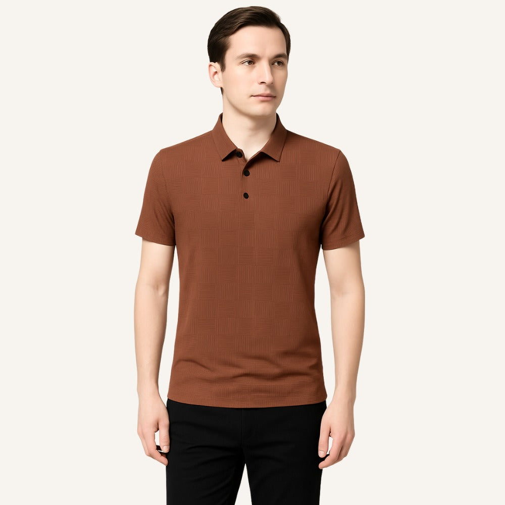 Camisa Polo Masculina Old Money Amalfi Café