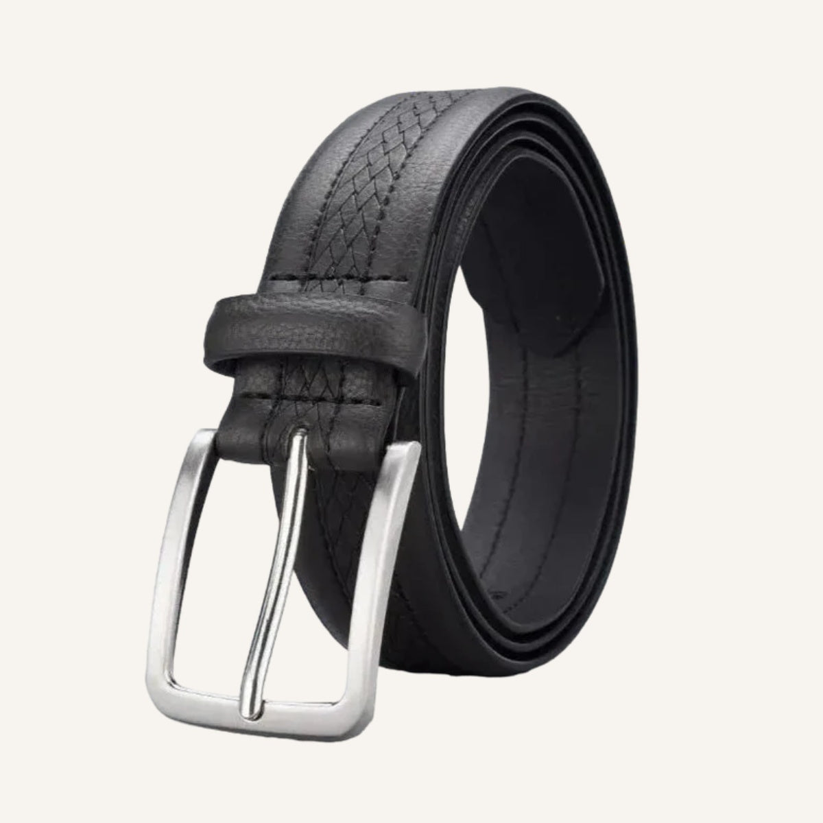 Cinto de Couro Masculino Civano West preto