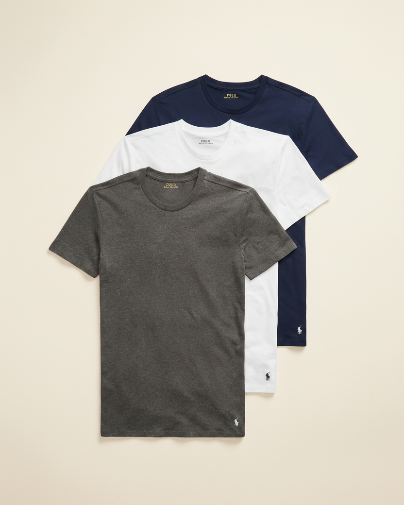 Cotton T-Shirt Trio Essential Core