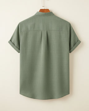 Linen Shirt - Beaumont Green