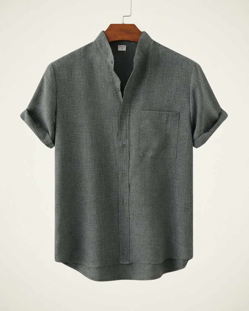Linen Shirt - Beaumont Purple