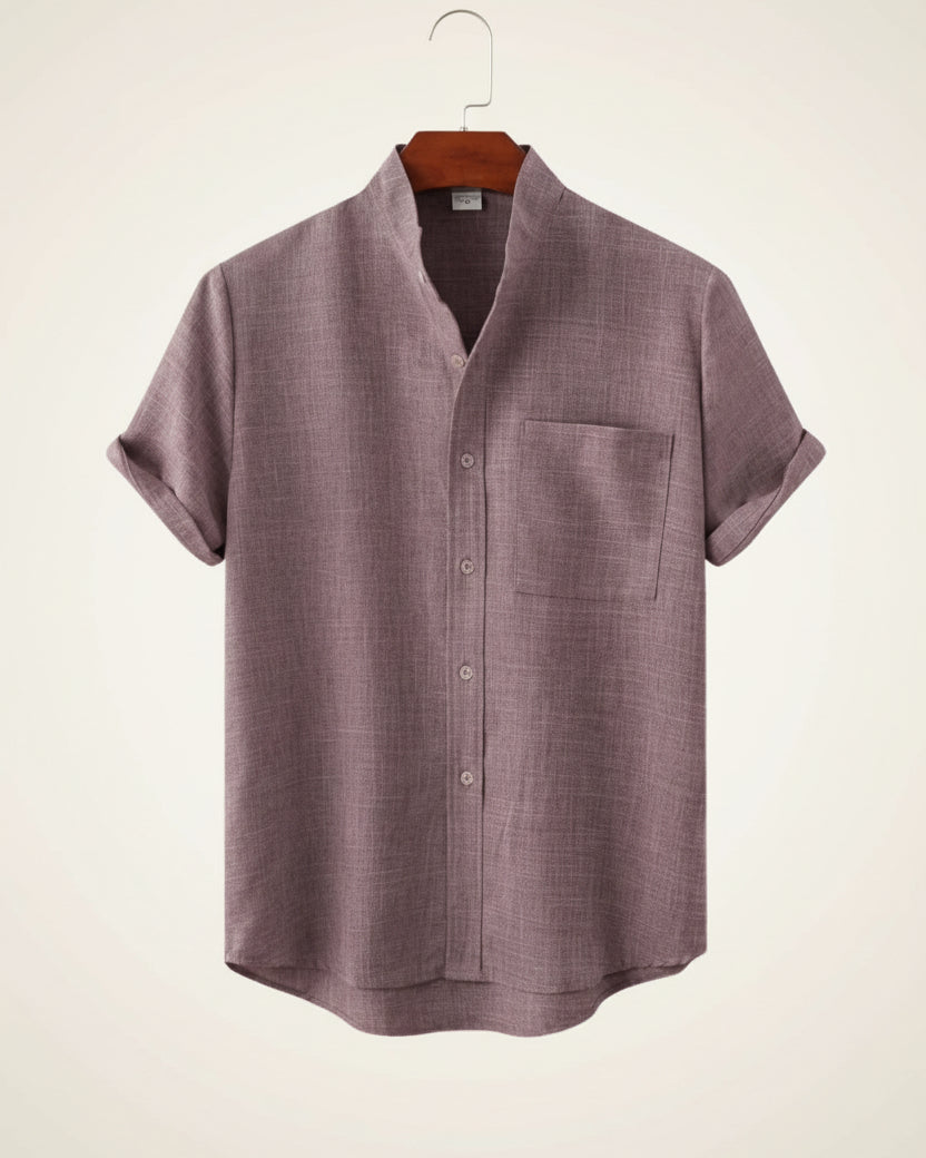 Linen Shirt - Beaumont Purple