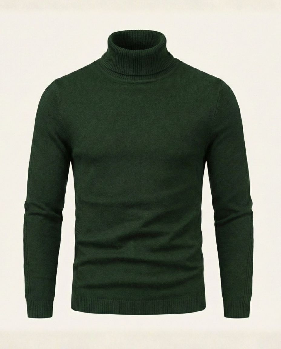 Pullover Sweater Refined Neck