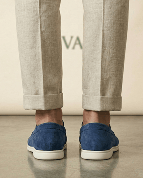 Riviera Suede Loafer Classic Form