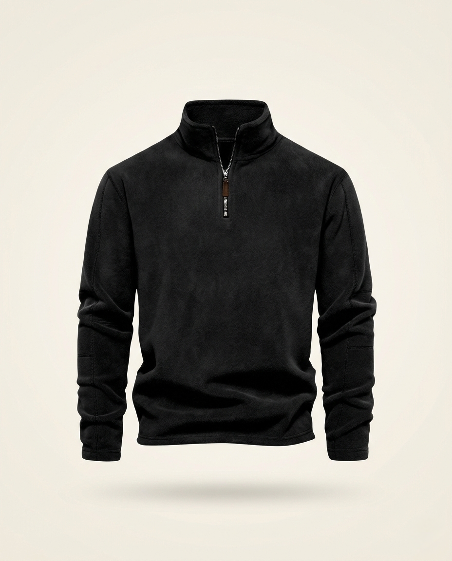 Quarter-Zip Sweater Refined Comfort