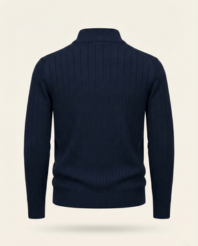Quarter-Zip Sweater Ribbed Heritage