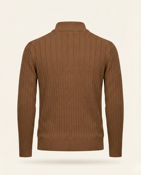 Quarter-Zip Sweater Ribbed Heritage