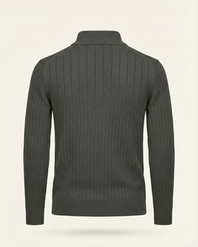 Quarter-Zip Sweater Ribbed Heritage