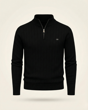 Quarter-Zip Sweater Ribbed Heritage