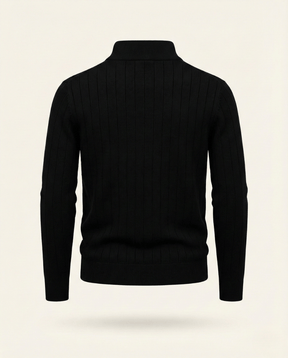 Quarter-Zip Sweater Ribbed Heritage