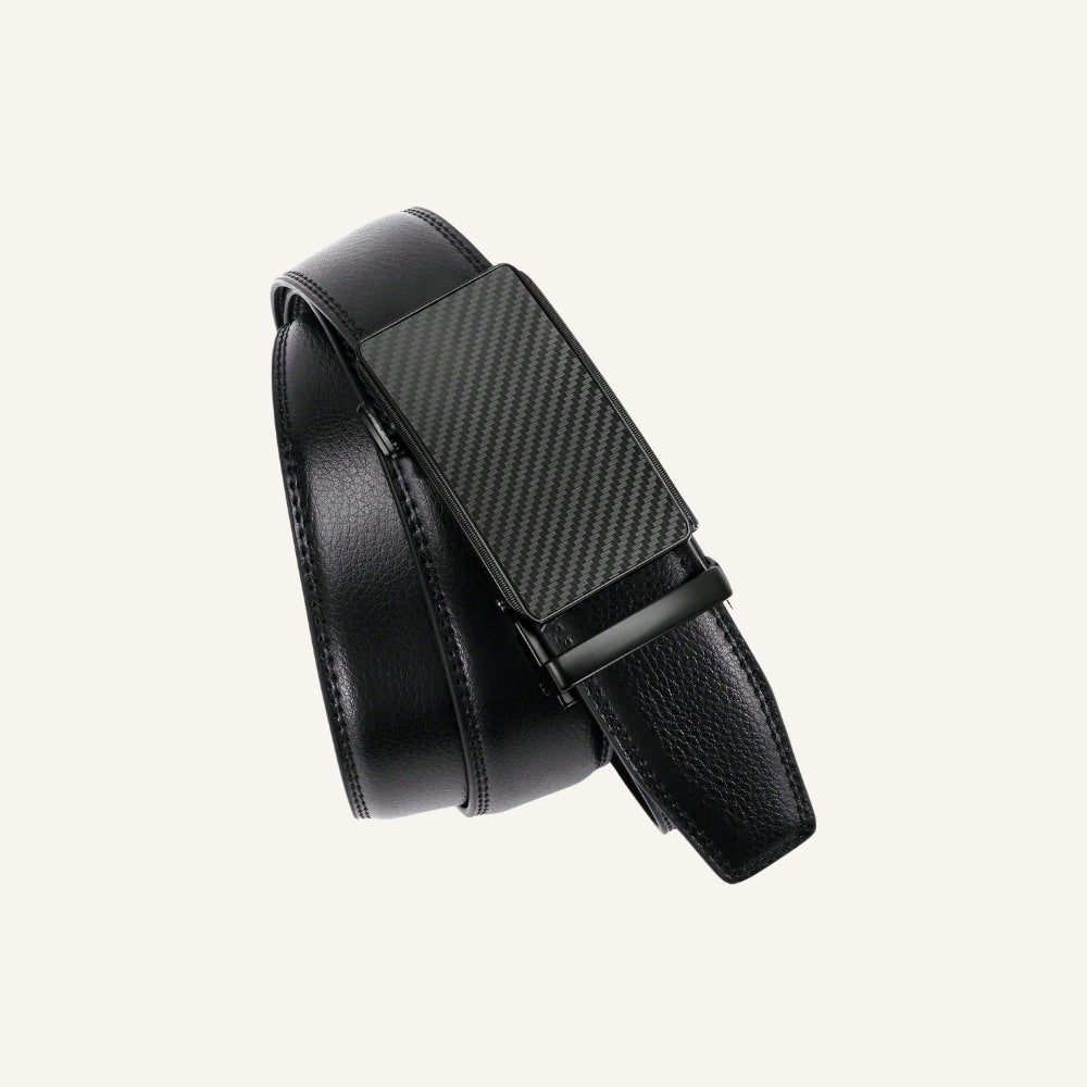 Men’s Leather Belt Carbon 3