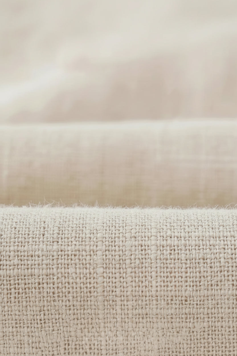 Men's Slim Fit Linen Trousers – Milford beige