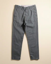 Mens Chino Trousers - Vittore Grey