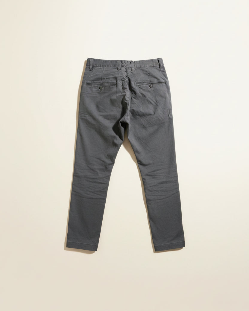 Mens Chino Trousers - Vittore Grey