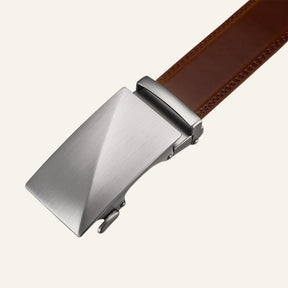 Mens Premium Leather Belt – Regener Brown