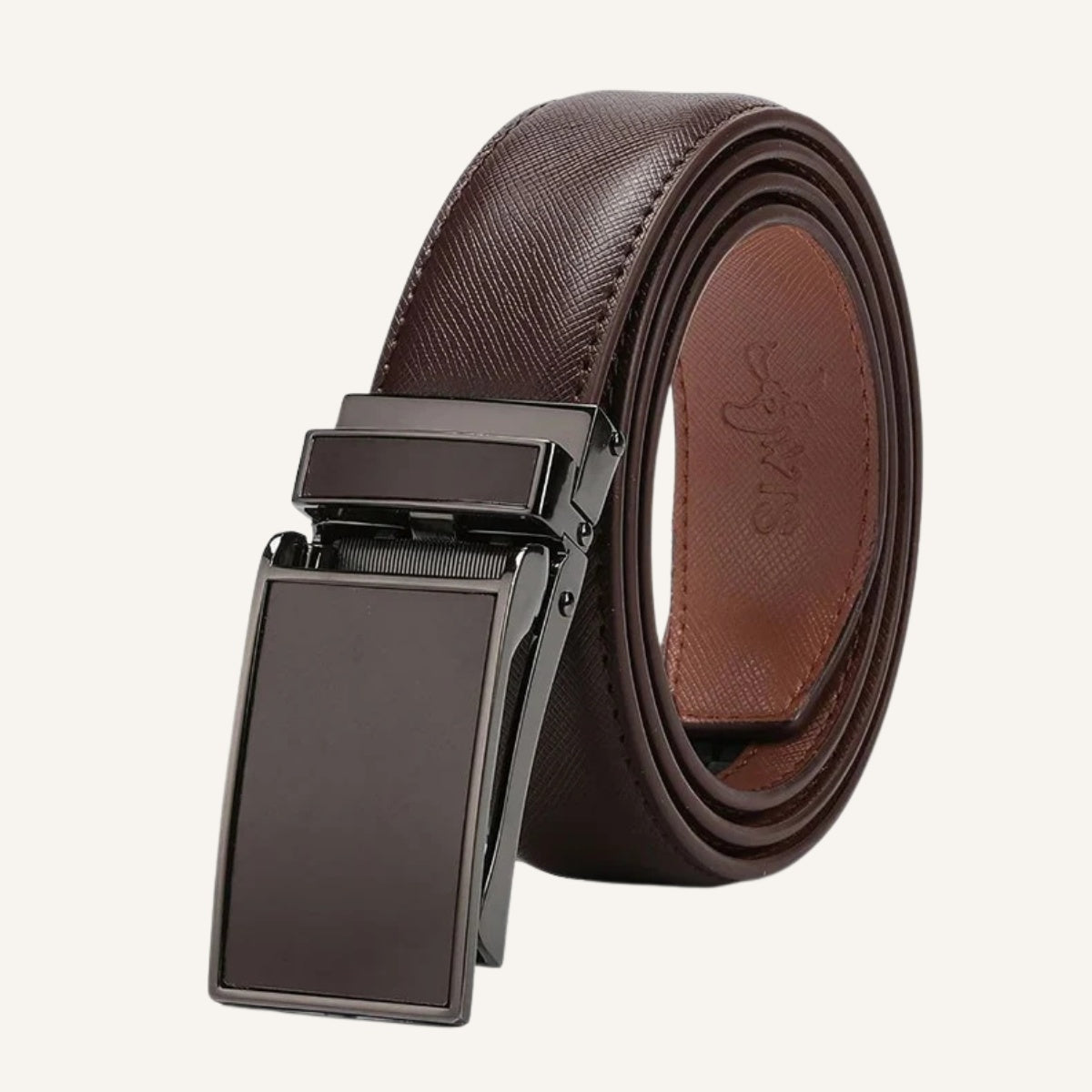 Mens Premium Leather Belt – Sheaf Brown