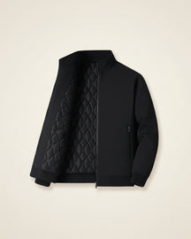 Mens Samour Lined Winter Jacket Black