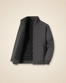 Mens Samour Lined Winter Jacket Grey