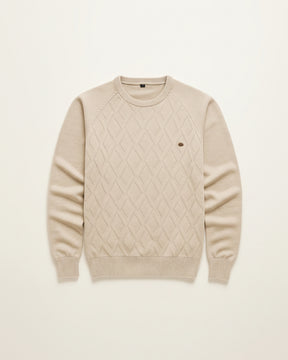 Mens Sweater - Pesson Classic Beige