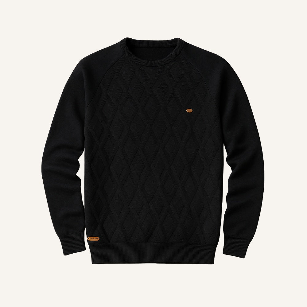 Mens Sweater - Pesson Classic Black
