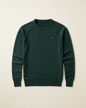 Mens Sweater - Pesson Classic Green