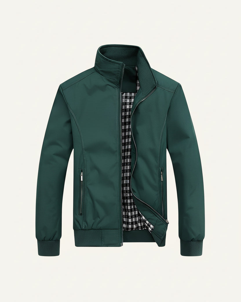 Mens Winter Lined Jacket - Becker Green