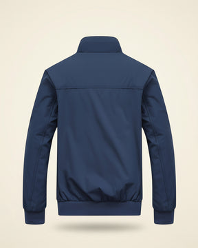 Mens Winter Lined Jacket - Becker Navy Blue