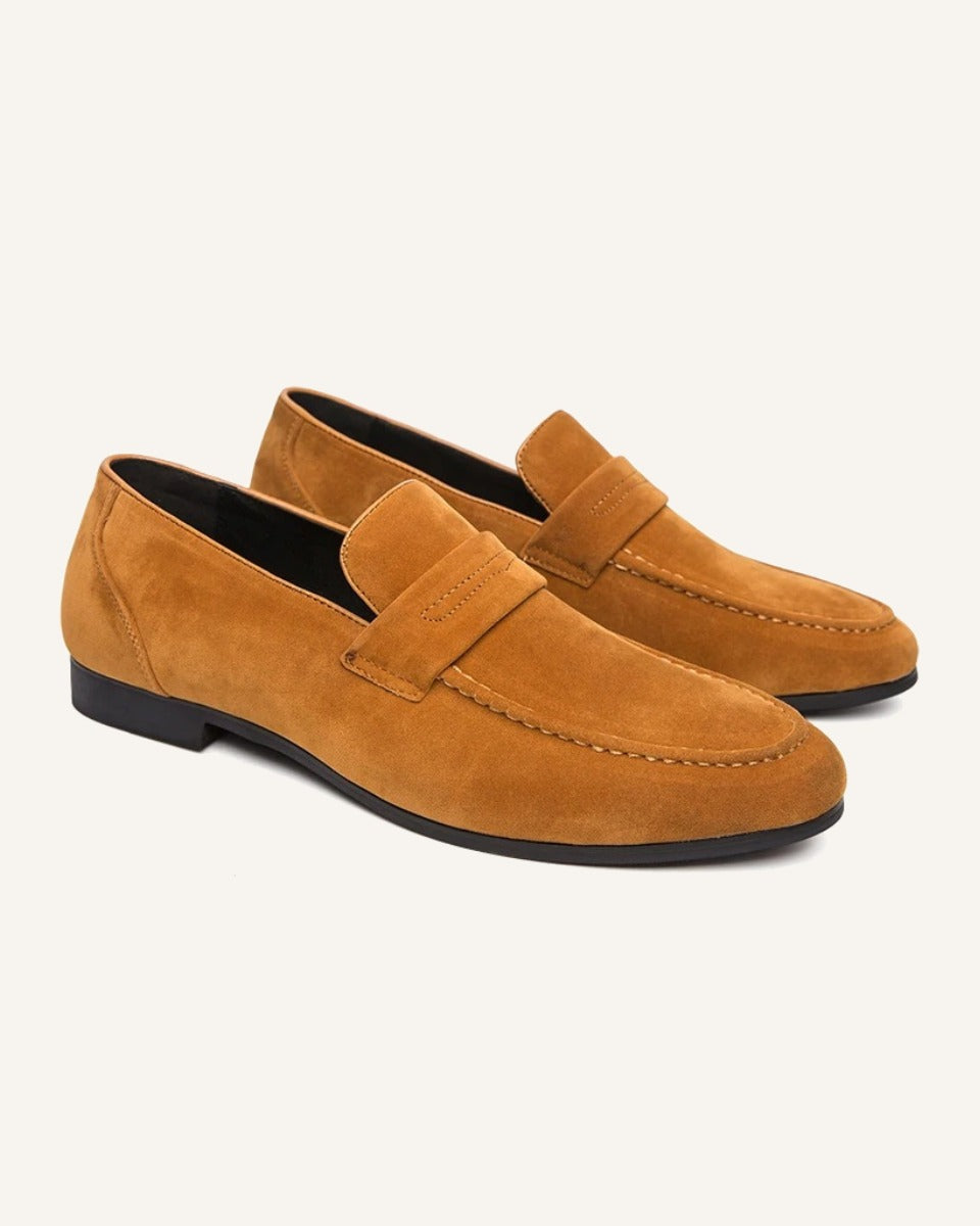 Mocassim Loafer Masculino de Camurça Piazzi