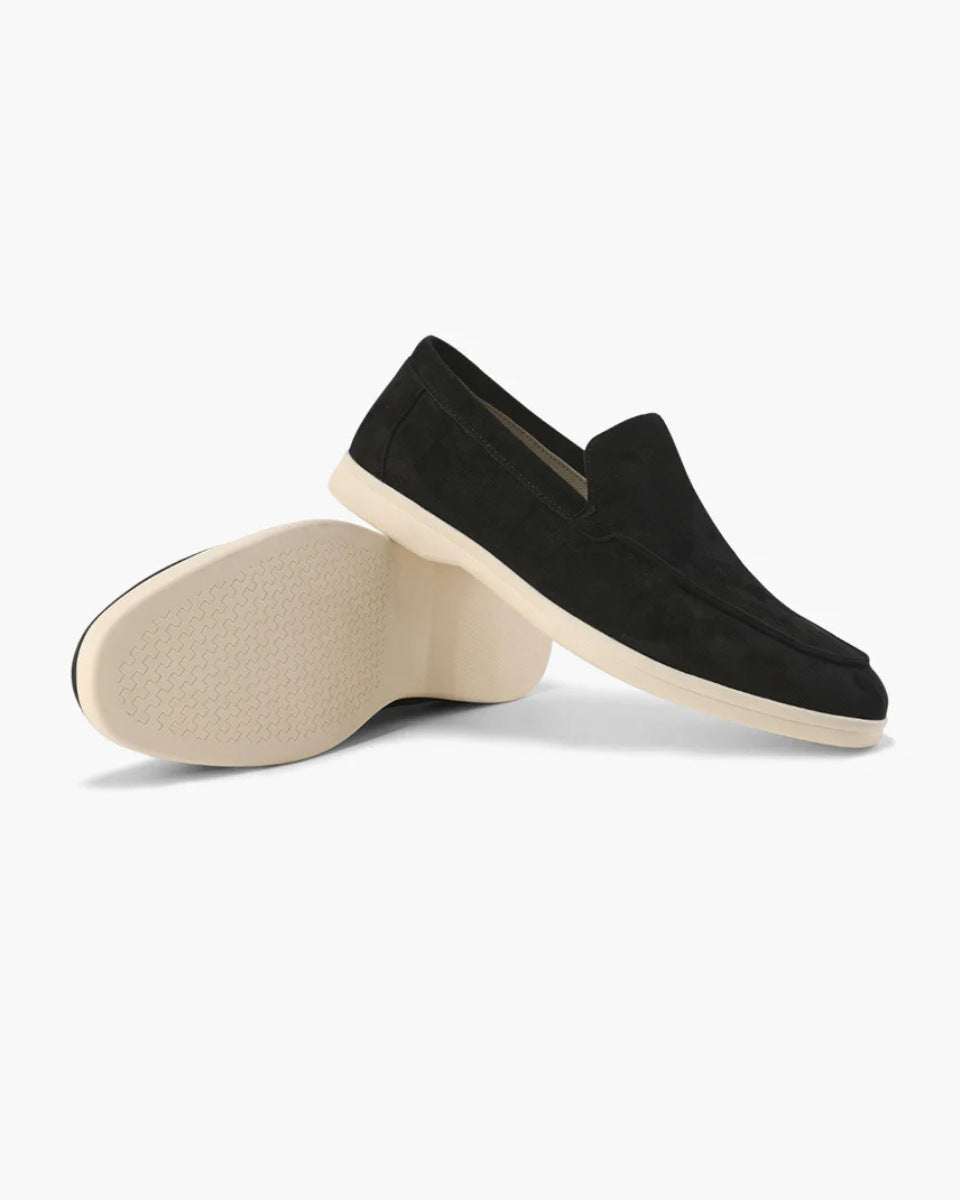 Mocassim de Camurça Masculino Venetto preto