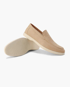 Mocassim de Camurca Masculino Venetto marrom claro