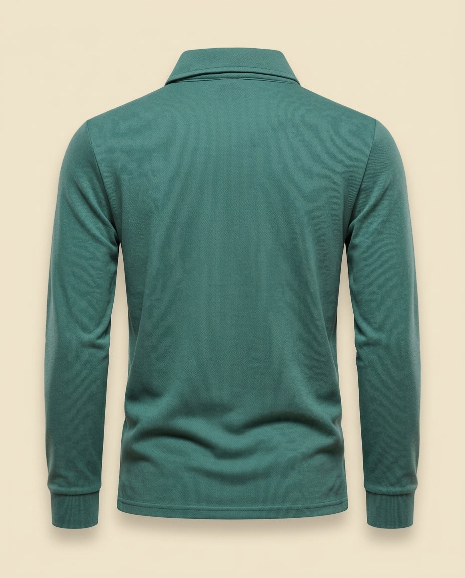 BS Refined Wool Knit Sweater - Navy Blue
