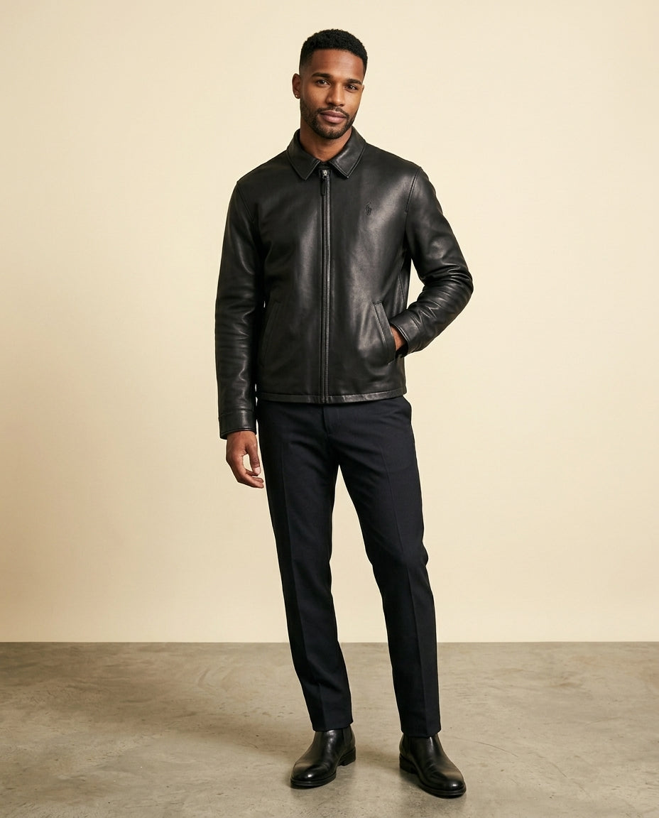 RL Signature Field Jacket Classic - Olive Green