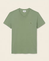LC Refined V-Neck Cotton Tee - Variados