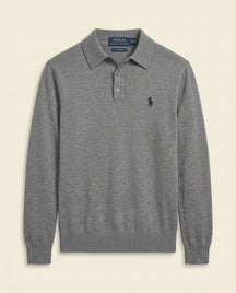 RL Timeless Crewneck Knit Sweater - Burgundy