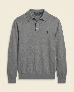 RL Timeless Crewneck Knit Sweater - Burgundy