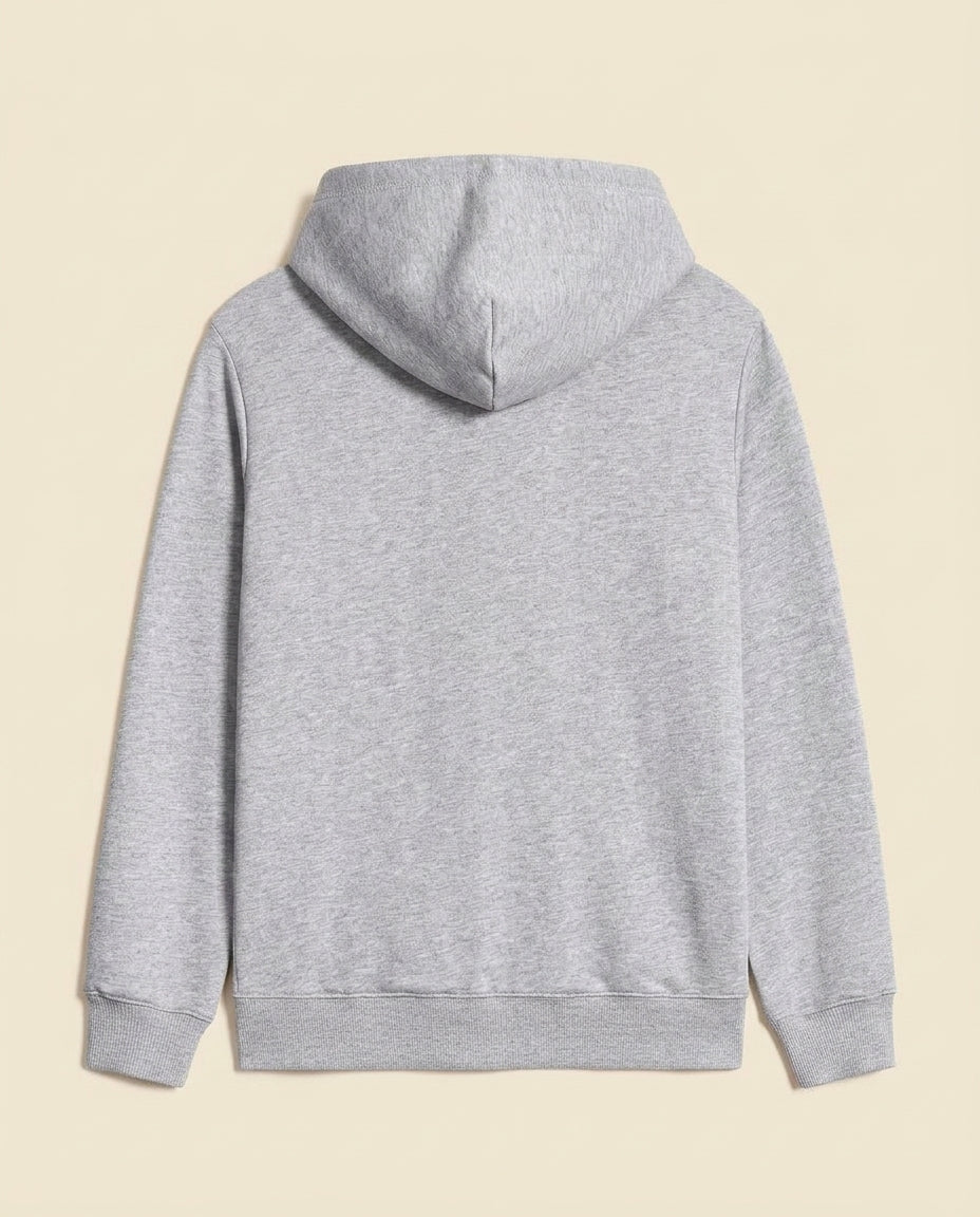 RL Signature Pullover Hoodie - Heather Grey