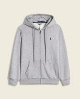 RL Signature Pullover Hoodie - Heather Grey