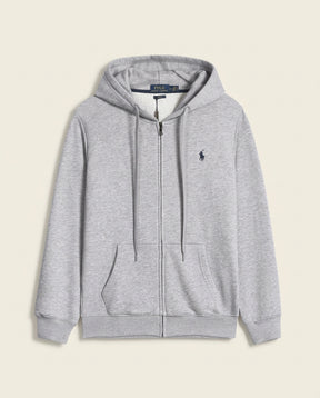 RL Signature Pullover Hoodie - Heather Grey