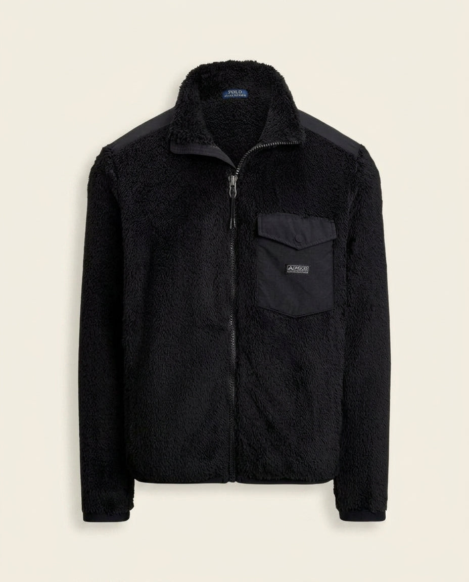 RL Elite Quilted Vest Jacket - Black