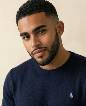 RL Prestige Half-Zip Pullover - Navy Blue