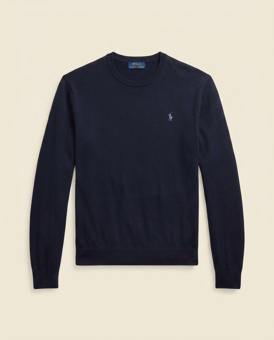 RL Prestige Half-Zip Pullover - Navy Blue