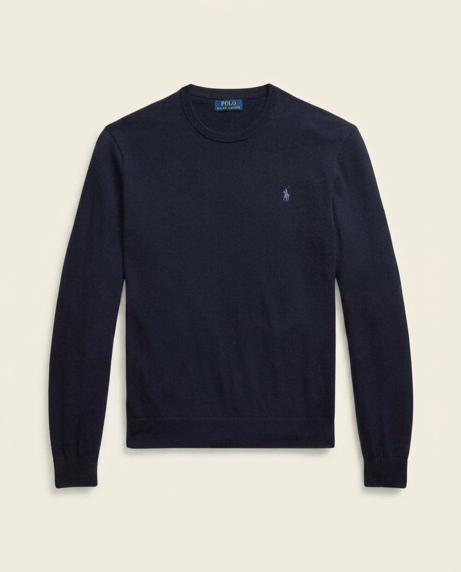 RL Prestige Half-Zip Pullover - Navy Blue
